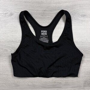 Victoria's Secret PINK Women’s Ultimate Sports Bra Black Size Small